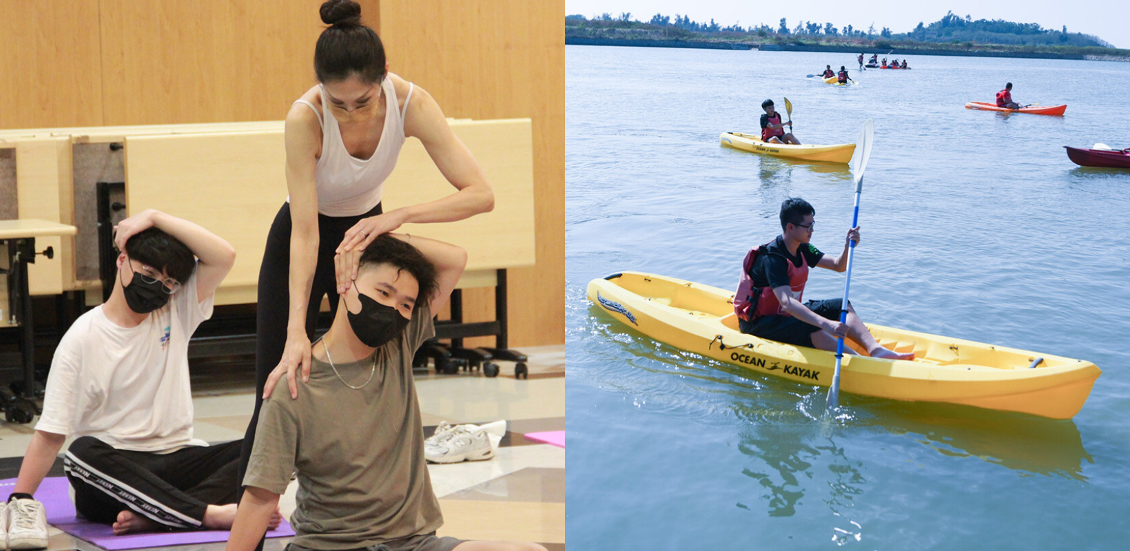 Featured image for “2023 LOVE TAIWAN THROUGH SPORTS – MING CHUAN KINMEN – YOGA COURSES, CANOEING”